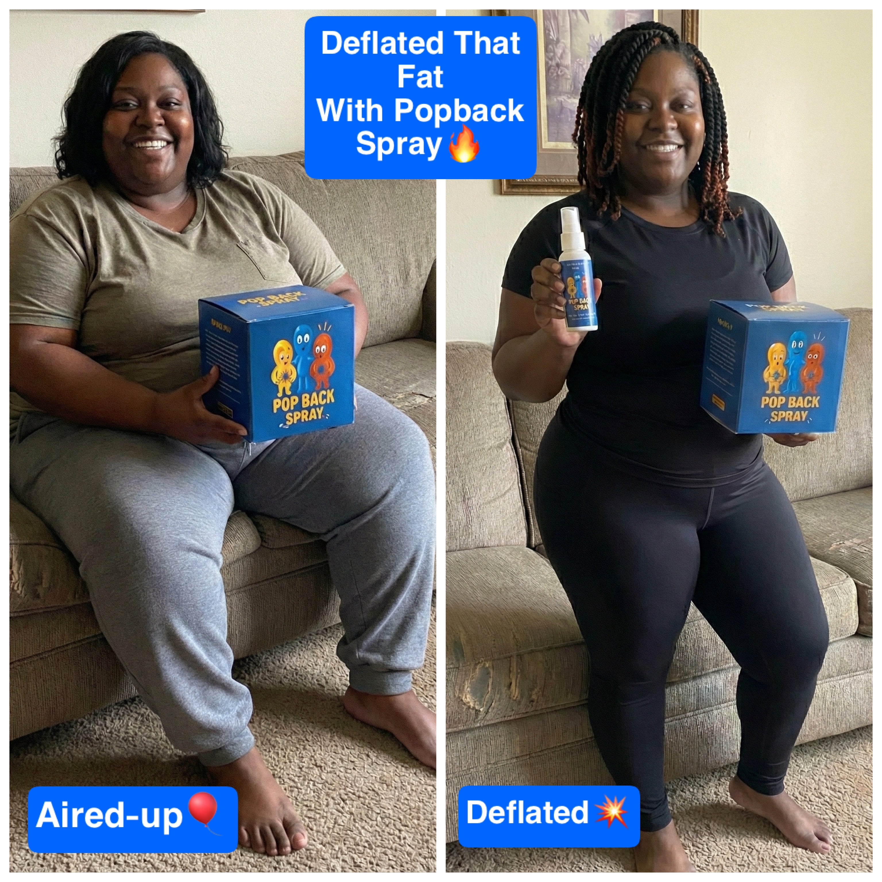 Popback Spray Body Contouring Mist